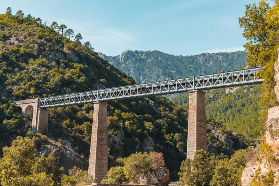 Pont en montagne en Corse